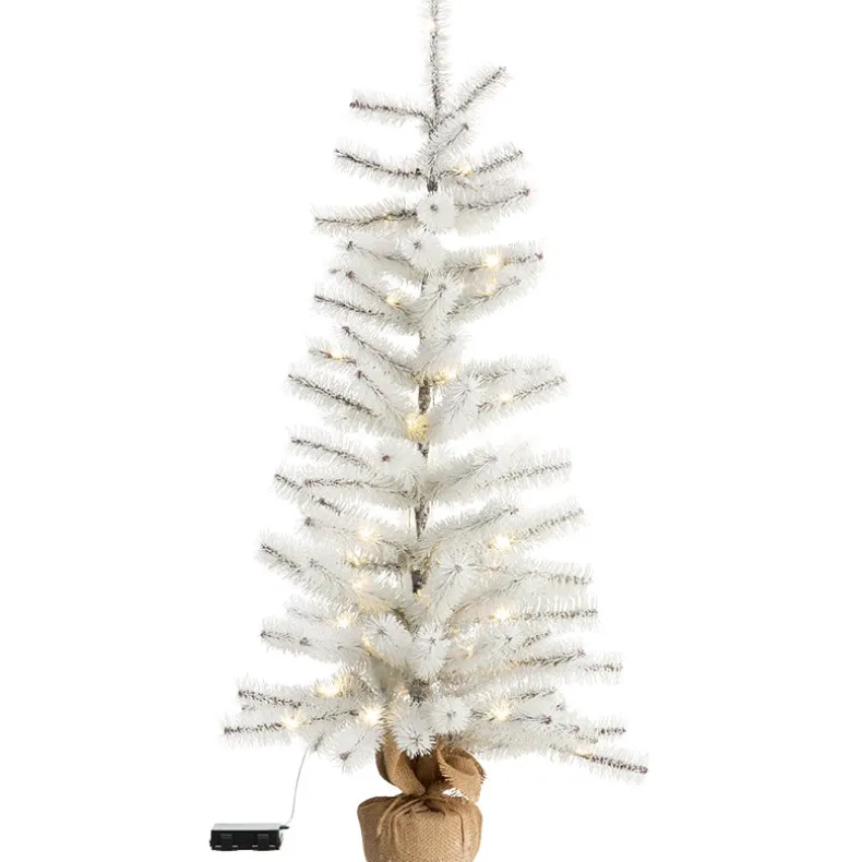 Outdoor Lighted Tinsel Tree 36 or 48 Inches