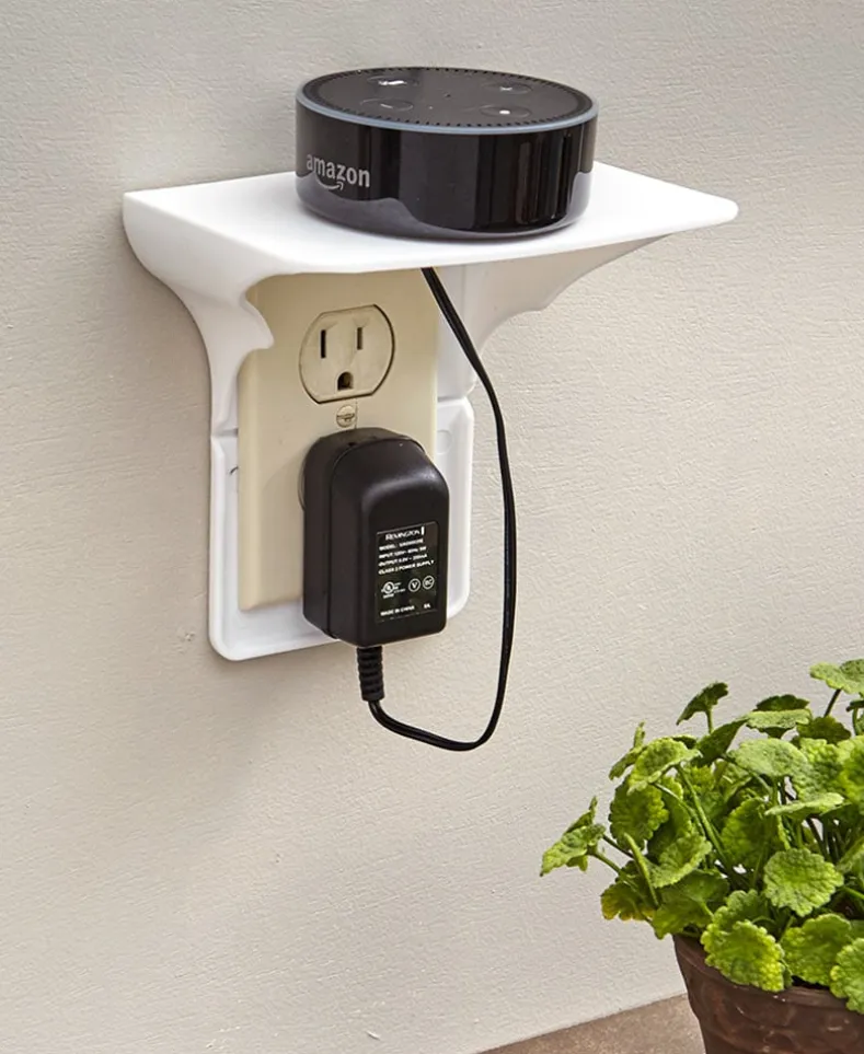 Outlet Shelf Wall Holder Set of 2