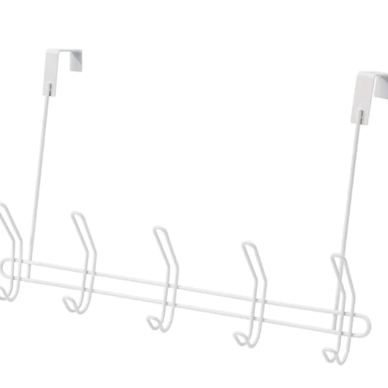 Over-the-Door 5-Hook Rack - Closet or Bedroom