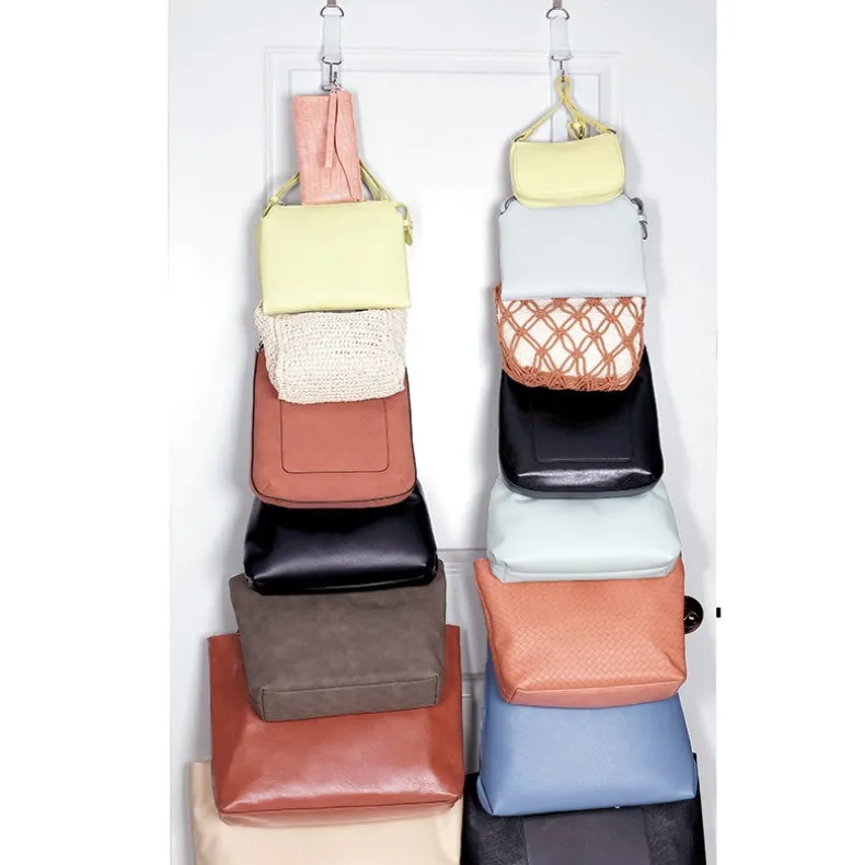 Over-the-Door Velcro Purse and Accessory Rack - 2-Pk.