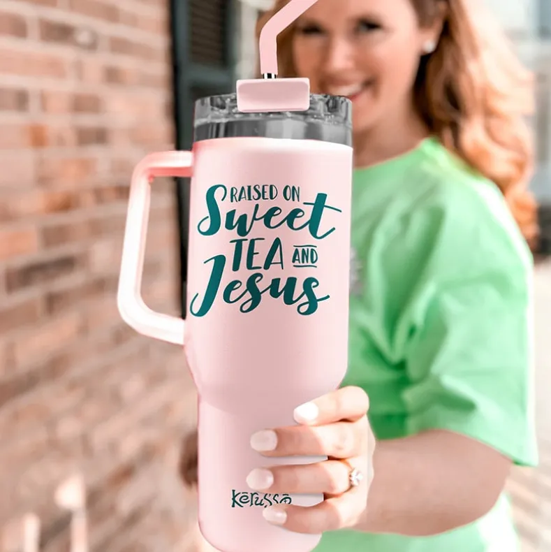 40-Oz Blessed and Refreshed Tumbler