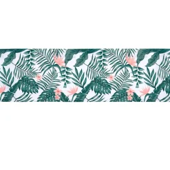 Palm Floral Shower Curtain, Bath Rug, Hand Towels, Valance, or Hooks