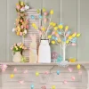 Pastel Easter Egg Lighted Branches - Set of 2 - Battery Operated