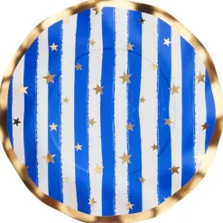 Patriotic Party Paper Dinnerware Plates and Napkins Set