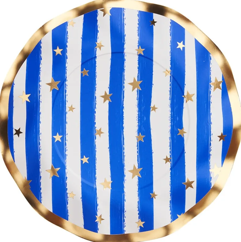 Patriotic Party Paper Dinnerware Plates and Napkins Set