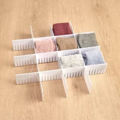 6-Pc. Adjustable Drawer Dividers Set
