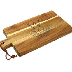 Personalized Acacia Wood Cutting Boards