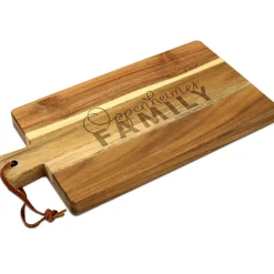 Personalized Acacia Wood Cutting Boards