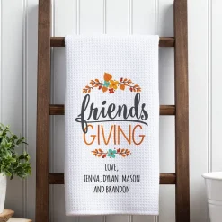 Personalized Friends Giving Kitchen Towel
