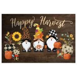 Personalized Harvest Gnome Doormat
