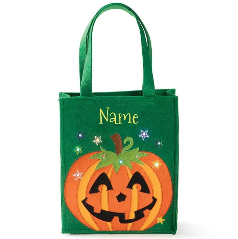 Personalized LED Halloween Treat Bag