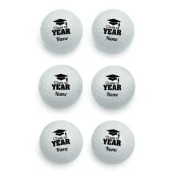 Personalized Name Golf Balls Set of 6
