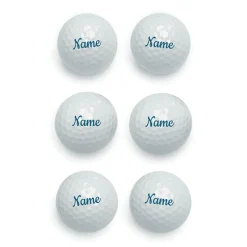 Personalized Name Golf Balls Set of 6