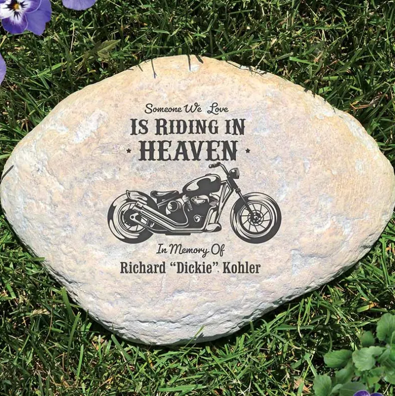 Personalized Someone We Love Memorial Garden Stones