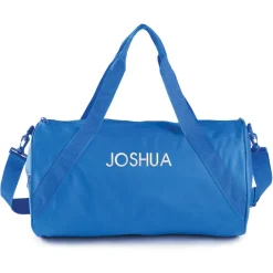 Personalized Travel Bag with White Block Name