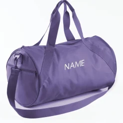 Personalized Travel Bag with White Block Name