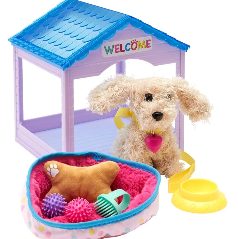 Pet House Play Set For 18" Doll Cat Or Dog