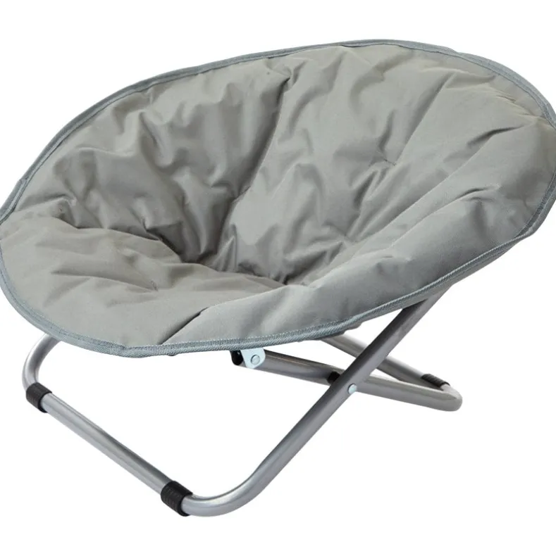 Pet Moon Chair Bed Foldable Indoor Outdoor Elevated Adjustable Height