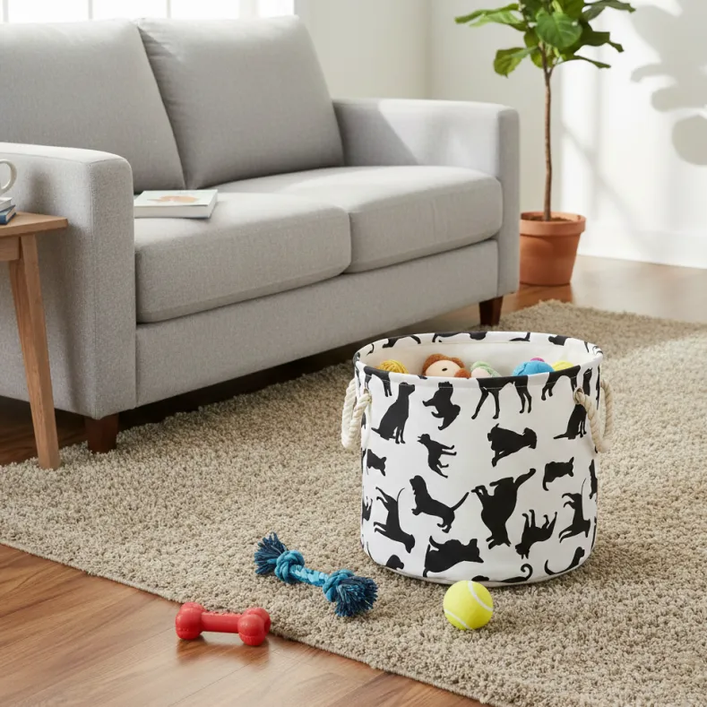 Pet-Themed Storage Bins