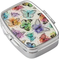 Pill Box 2 Compartment Medicine Pill Case