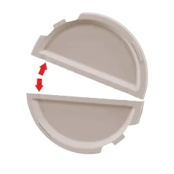 25-Pk. Foldable Perfect Plate