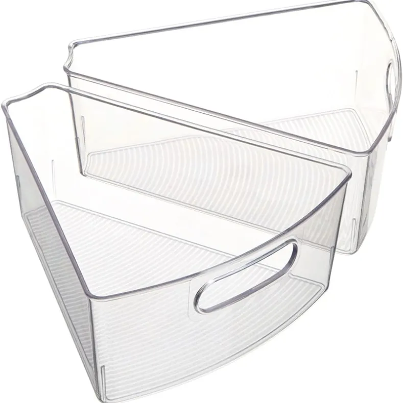 2-Pk. Lazy Susan Bins