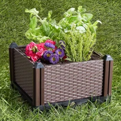 Planter Garden Plastic 12 Inch Raised Self Watering