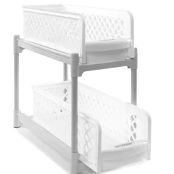 Plastic Sliding Drawer Cabinet Baskets