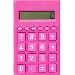 Pocket Calculator with Large Read Out 8 Digit Display