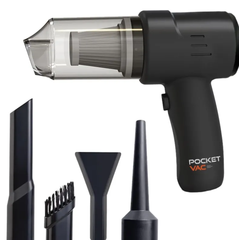 Pocket Vac™ Cordless Portable Handheld Vacuum