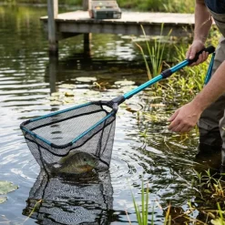 Portable Fishing Net - Foldable, Durable, Lightweight and Easy to Use