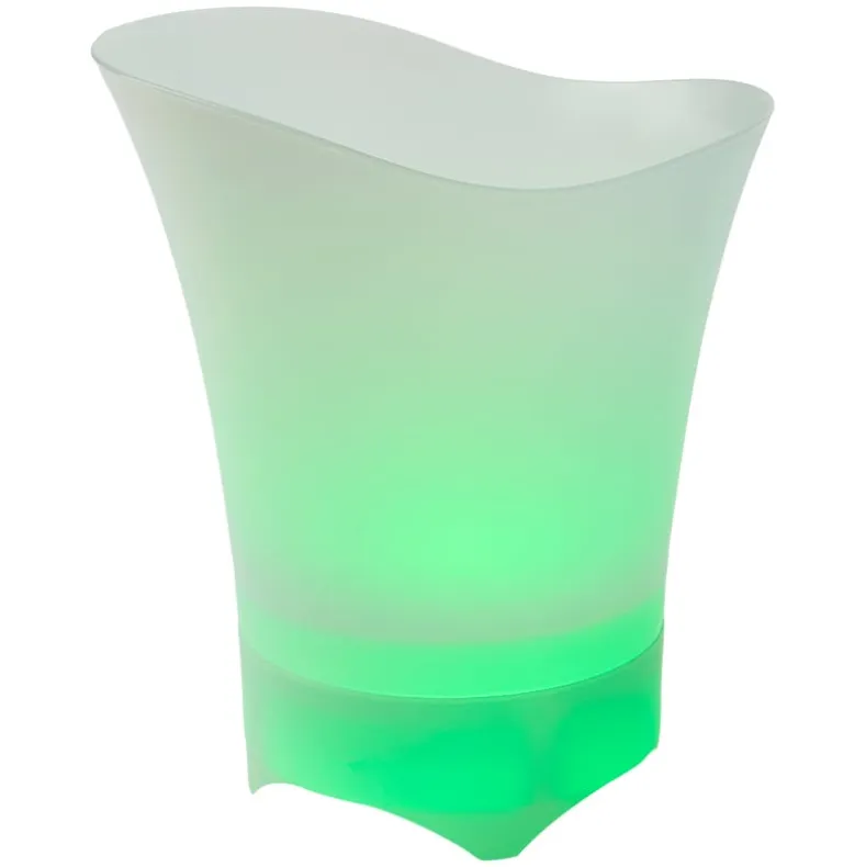 Portable LED Ice Bucket with Built In Wireless Bluetooth Speaker