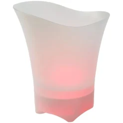 Portable LED Ice Bucket with Built In Wireless Bluetooth Speaker
