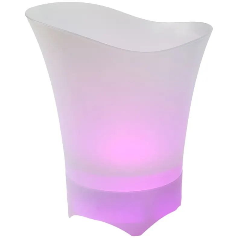 Portable LED Ice Bucket with Built In Wireless Bluetooth Speaker