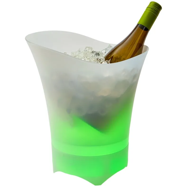 Portable LED Ice Bucket with Built In Wireless Bluetooth Speaker