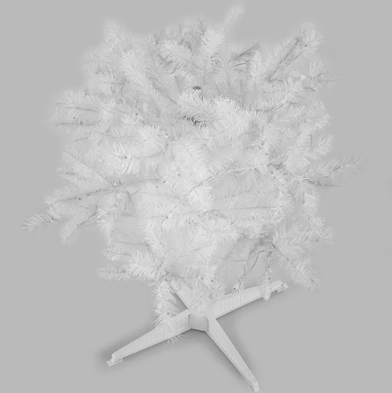 Prelit Slim Christmas Tree - 7 Ft