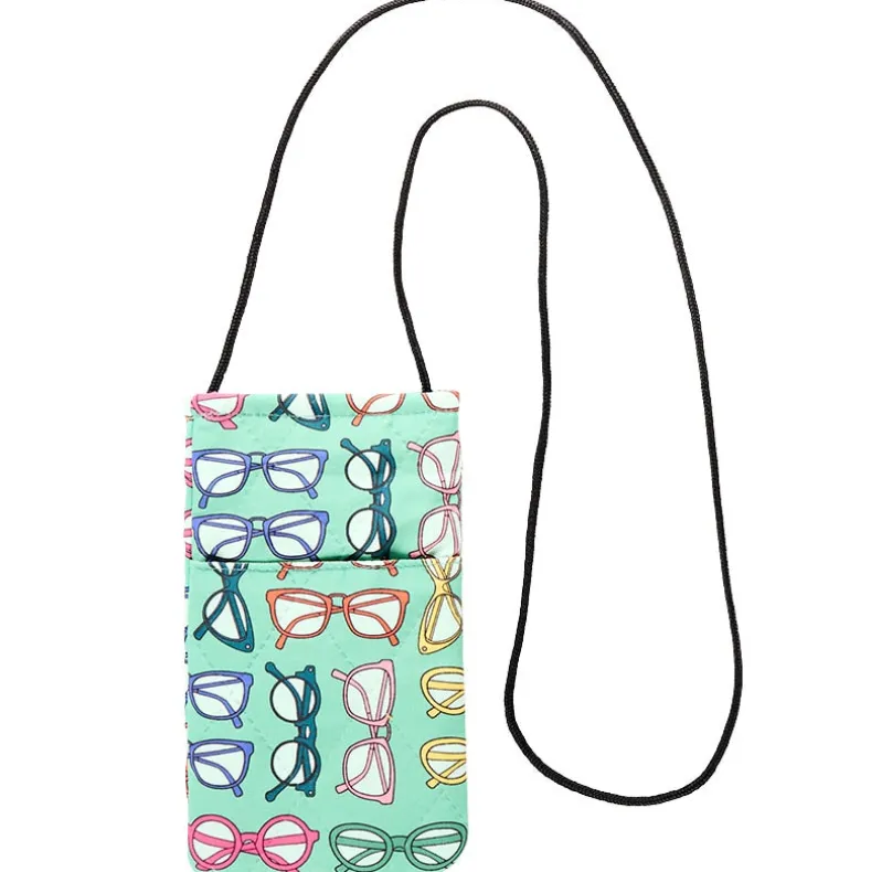 Quilted Glasses Case on a String