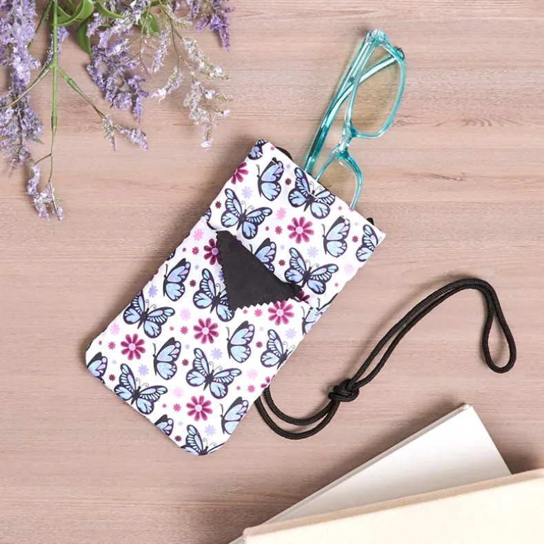 Quilted Glasses Case on a String