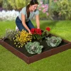 Raised Garden Bed With 8 Adjustable Panels