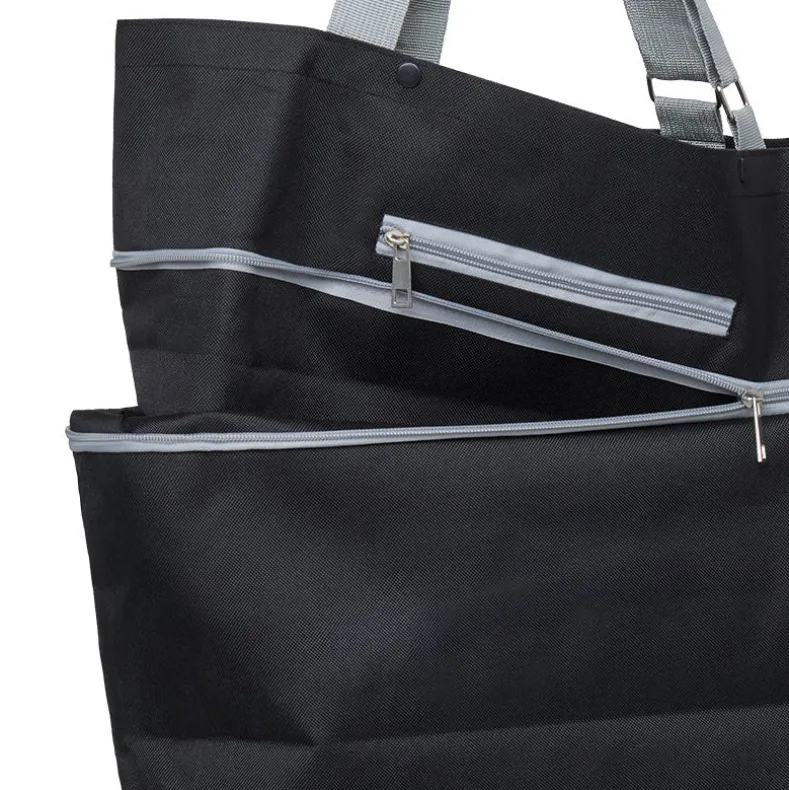 Ready Tote Expanding Tote Bag with Fold Away Wheels