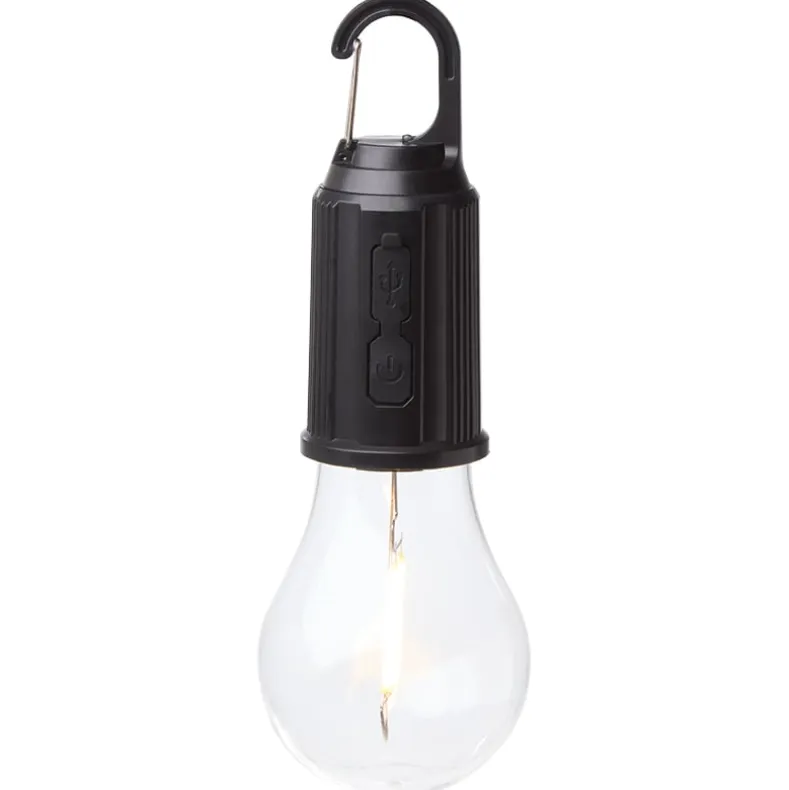 Rechargeable LED Camping Lantern 2.5 Hour Run Time with Hanging Clip