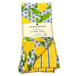 Recycled Poly Cotton Kitchen Towels Set of 3