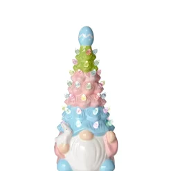 Retro Easter Lighted Gnome Tree - Small or Large
