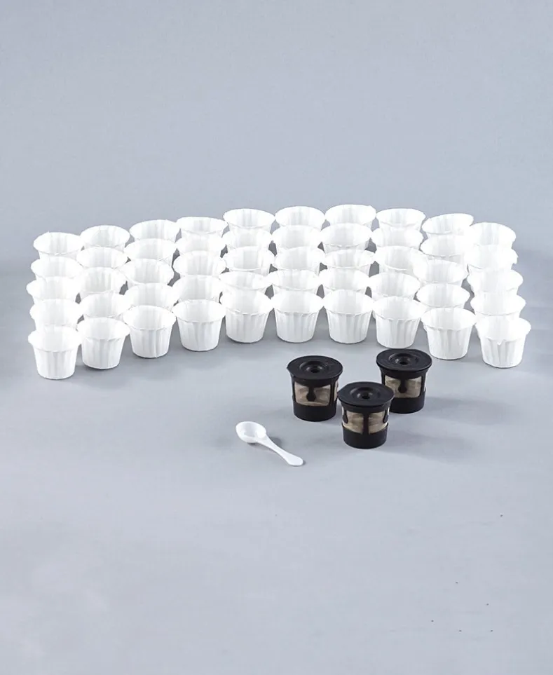 Reuseable Single Serve Coffee Pods or Disposable Coffee Paper Filters