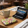 RFID Card Holder Aluminum Butterfly