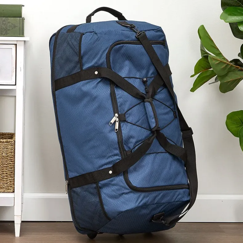 Rolling Duffle Bag with Wheels