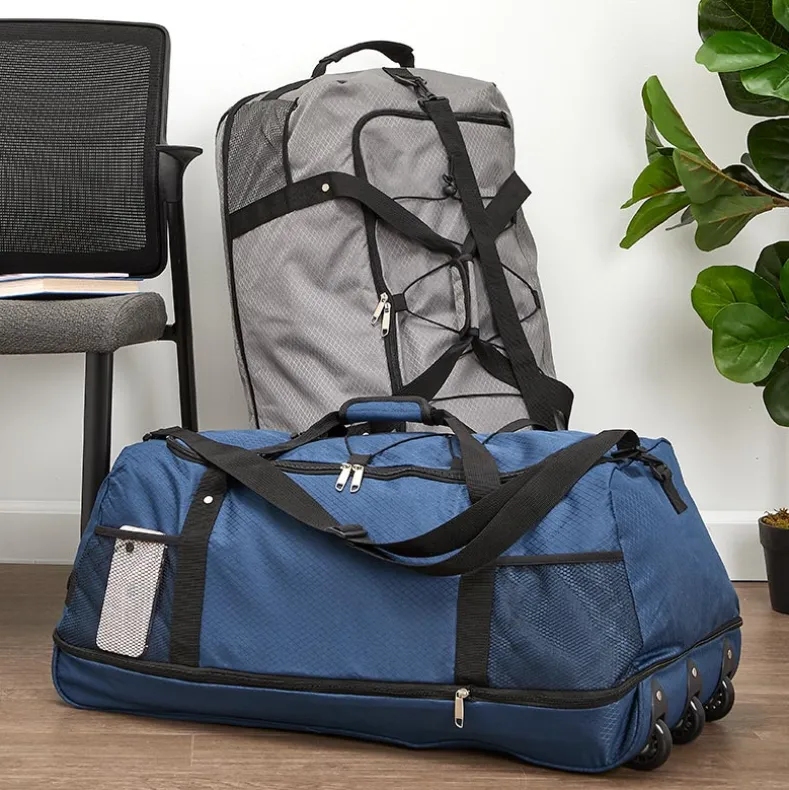 Rolling Duffle Bag with Wheels