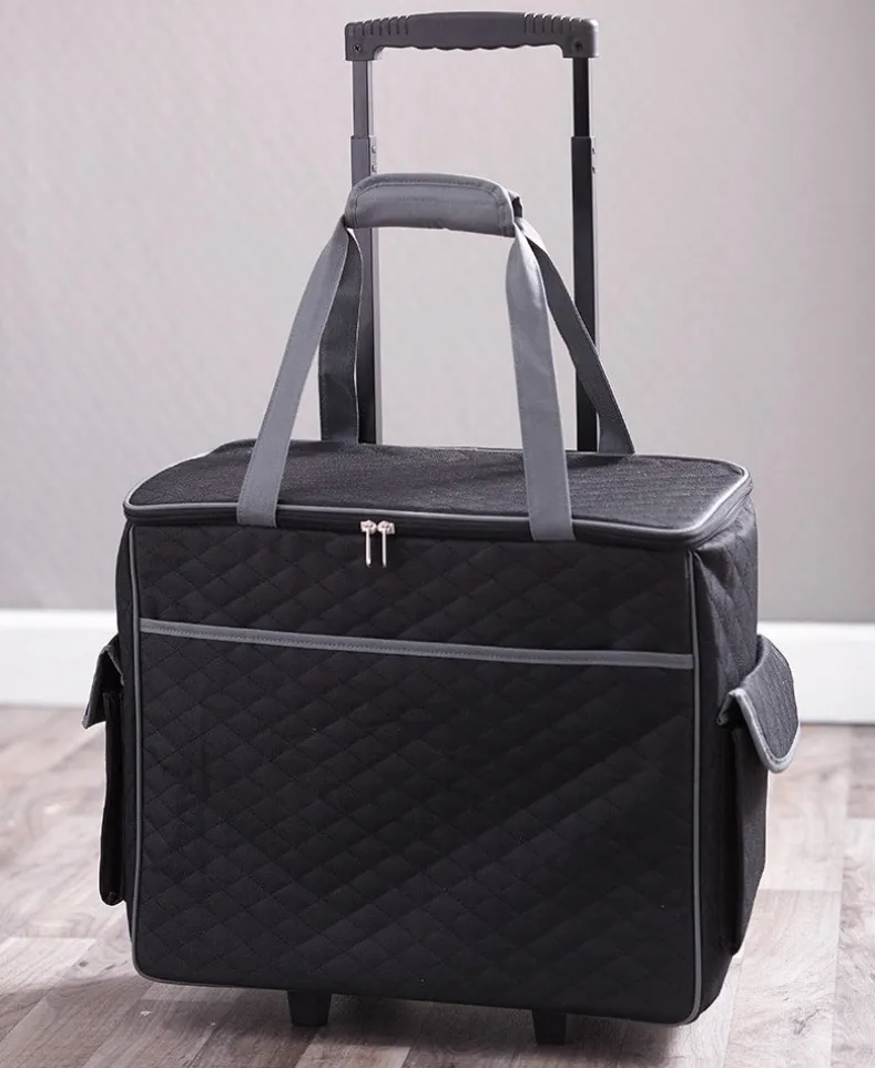 Rolling Sewing Machine Storage and Transport Tote