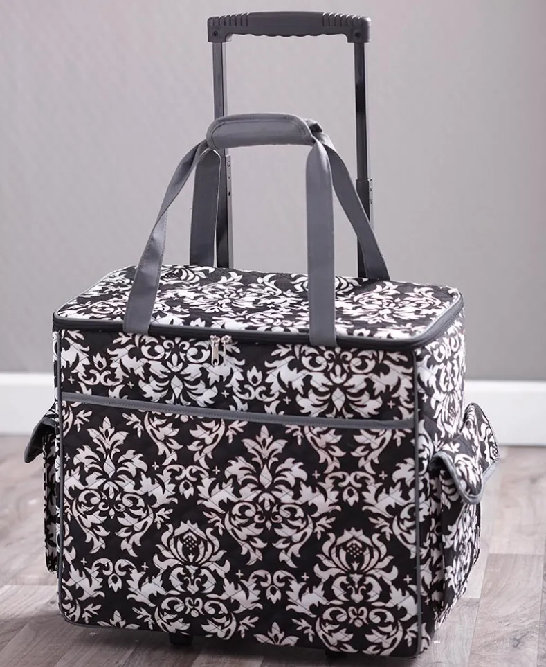 Rolling Sewing Machine Storage and Transport Tote
