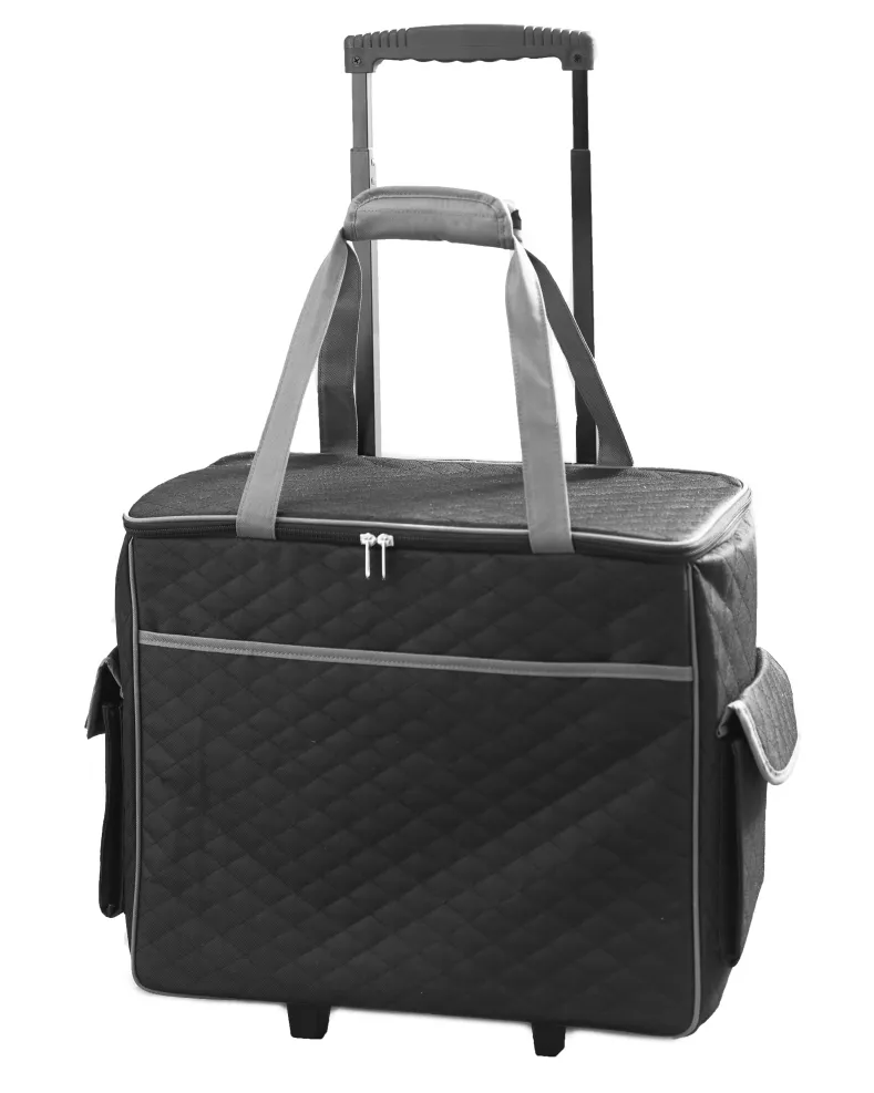 Rolling Sewing Machine Storage and Transport Tote